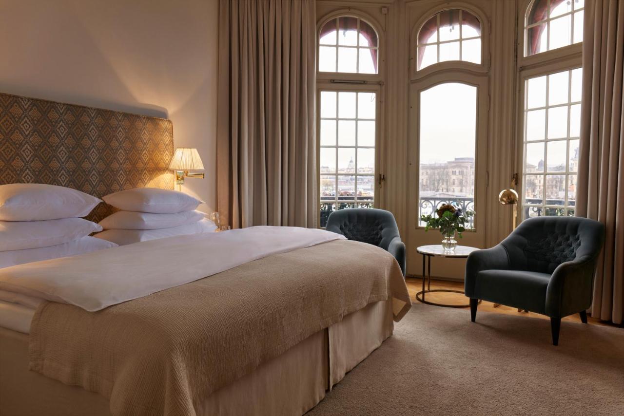 فندق ديبلومات ستوكهولم المظهر الخارجي الصورة A room at Hotel Axelmannstein