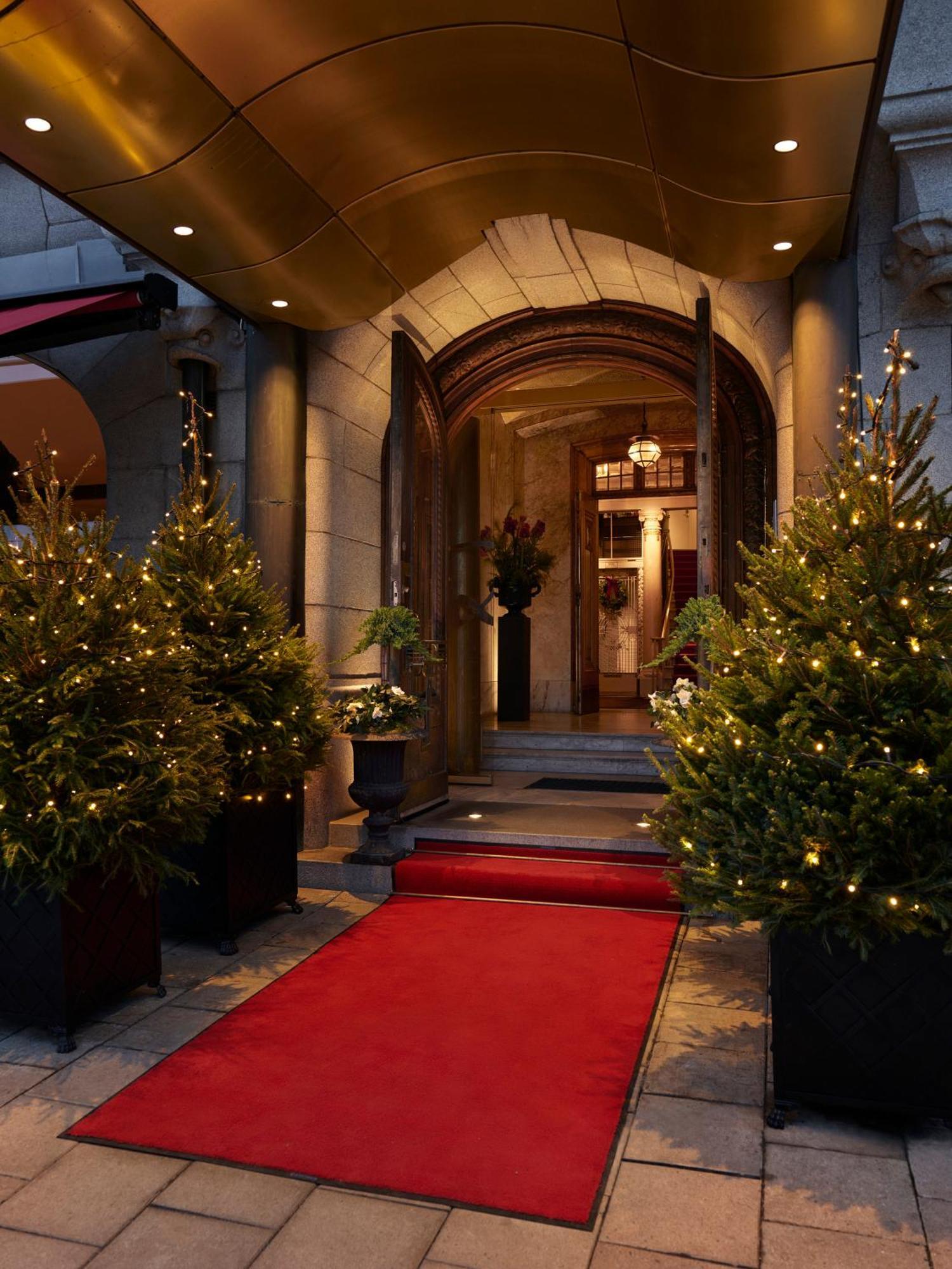فندق ديبلومات ستوكهولم المظهر الخارجي الصورة Entrance to the hotel